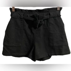 HOODIES BLACK TIE SHORTS